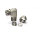 SS Male Elbow Connector Compression Double Ferrule OD Fitting Stainless Steel 304.